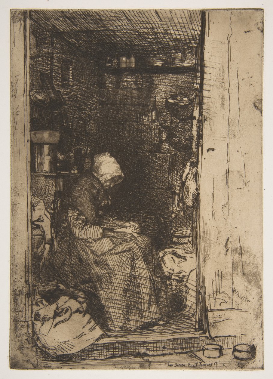 La Vieille aux loques - James McNeill Whistler