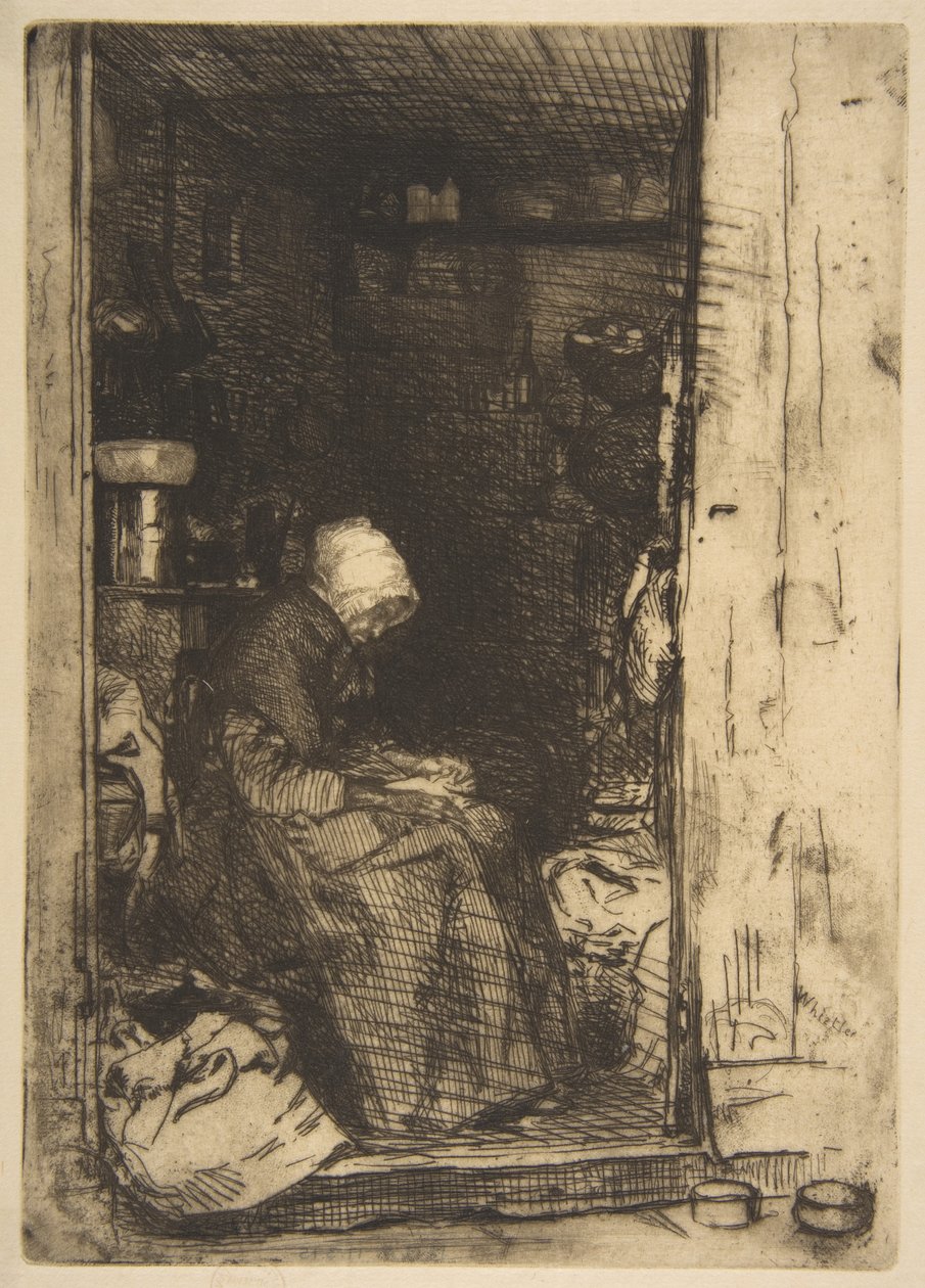 La vieille aux loques - James McNeill Whistler