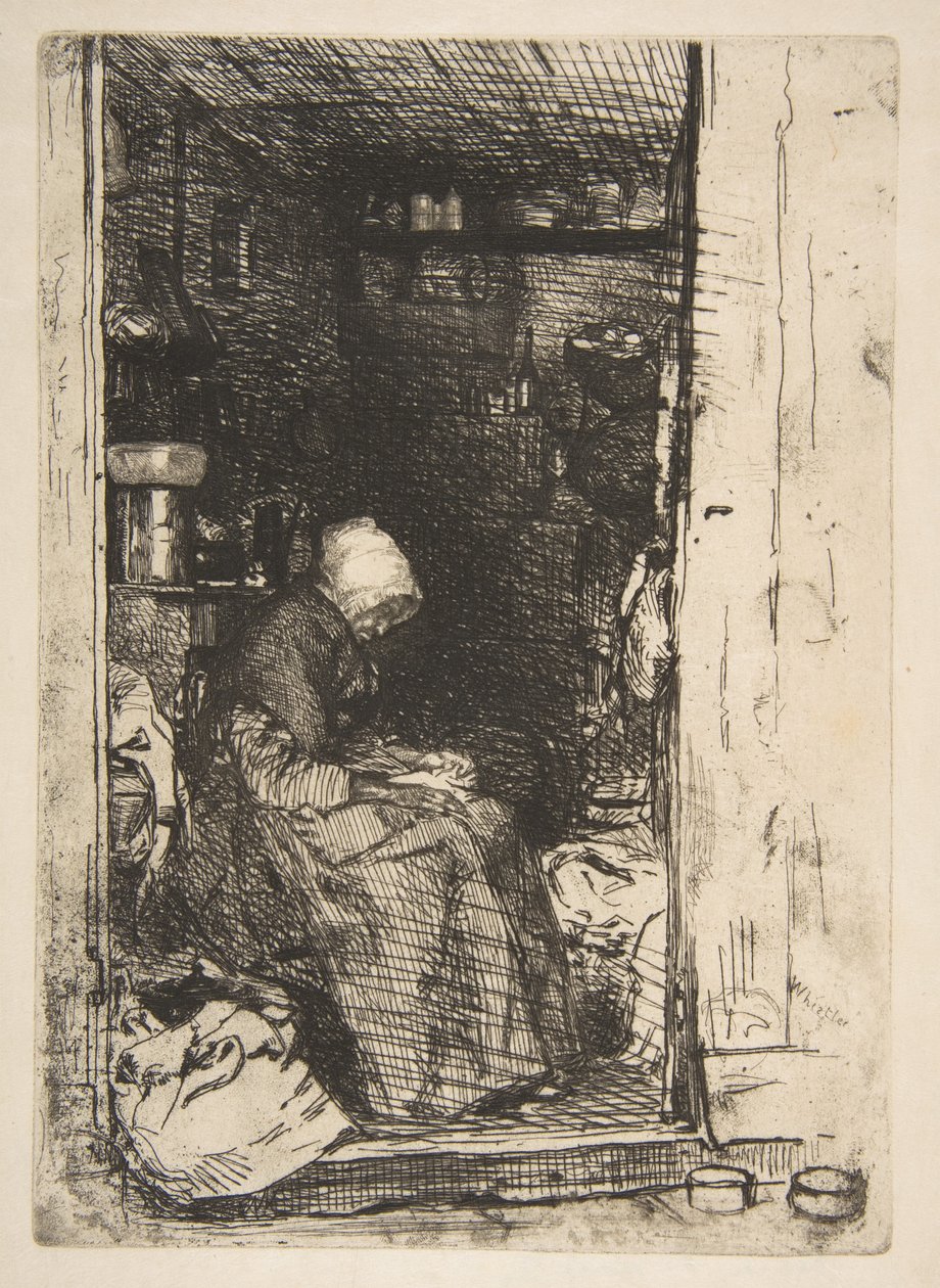 La vieille aux loques - James McNeill Whistler