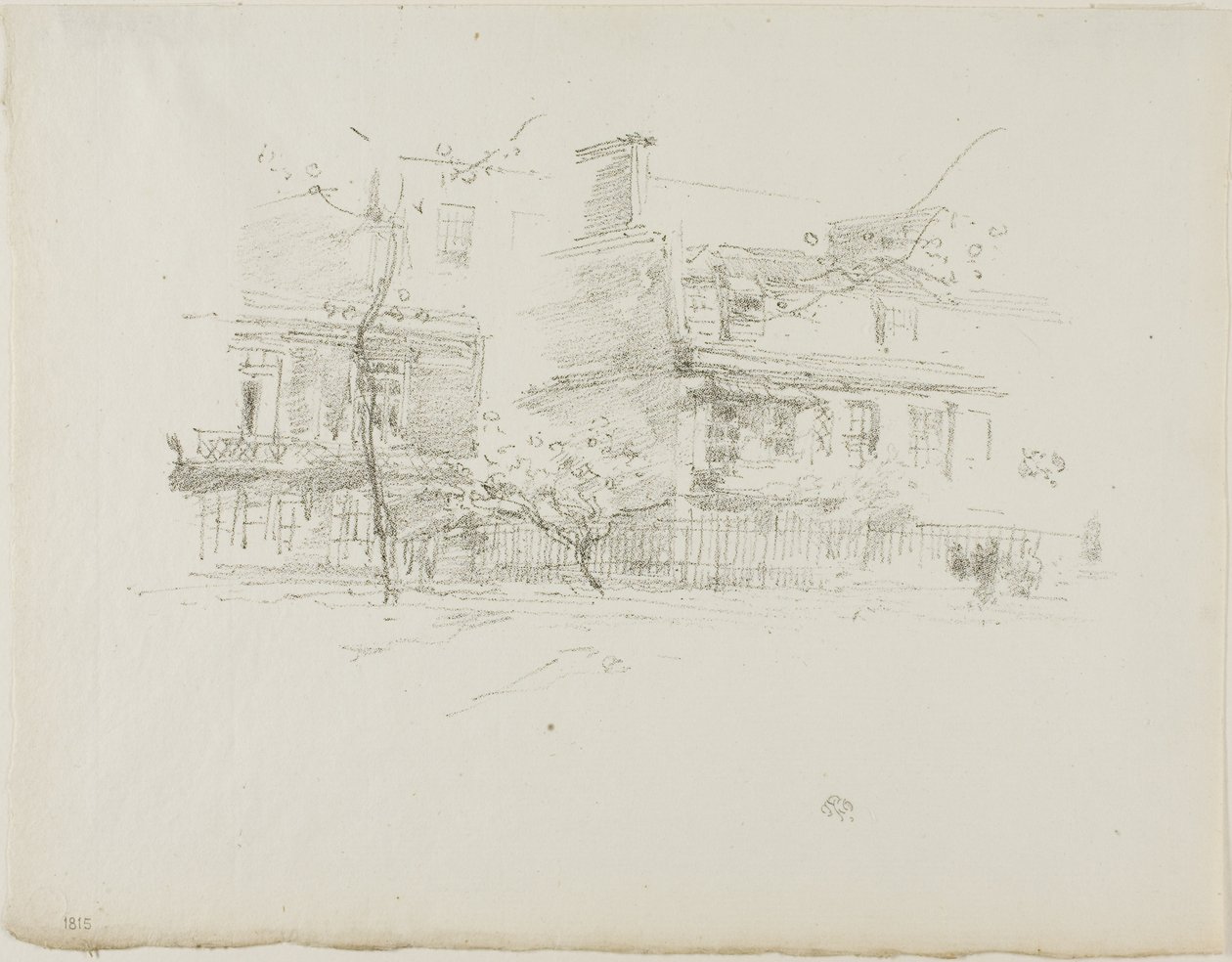 Lindsey Row, Chelsea - James Abbott McNeill Whistler