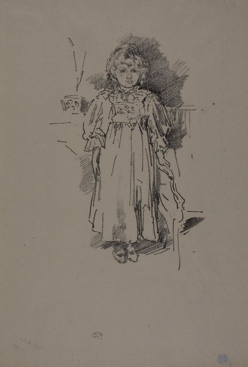 Petite Evelyn - James Abbott McNeill Whistler