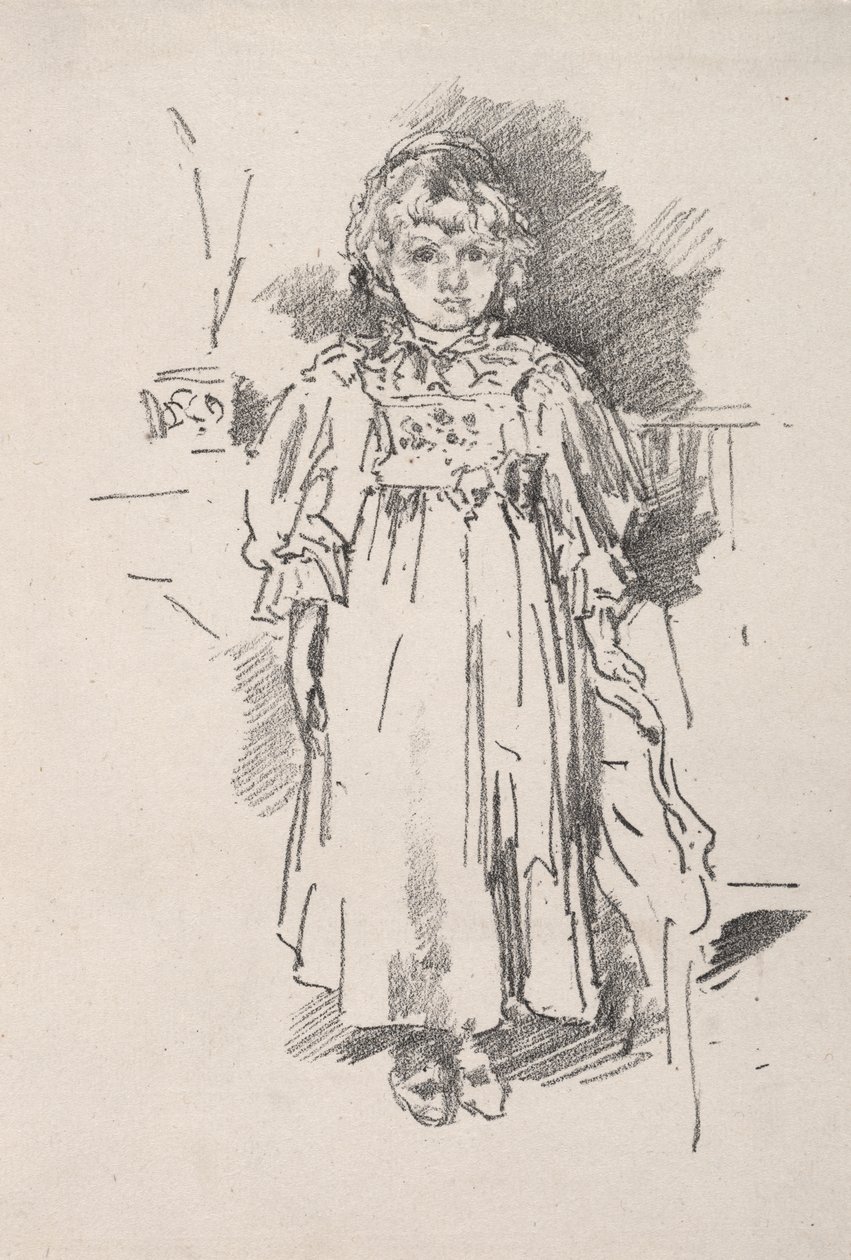 La petite Evelyn - James McNeill Whistler