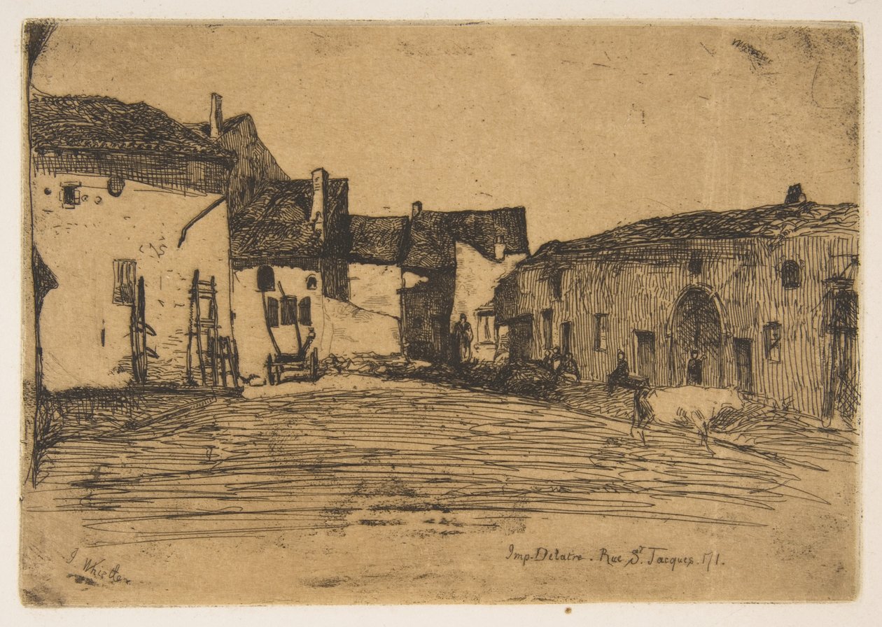 Liverdun - James McNeill Whistler