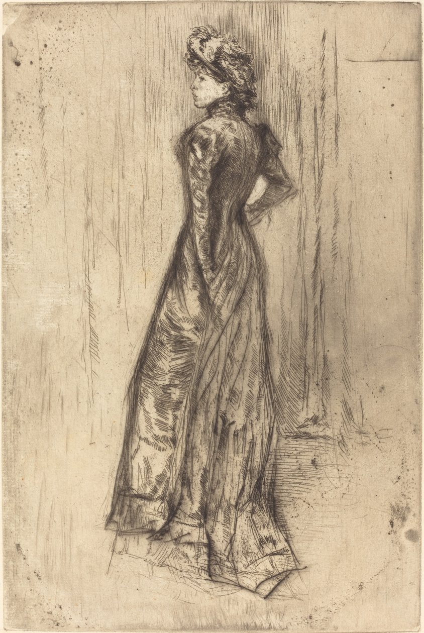 Maud, debout - James Abbott McNeill Whistler