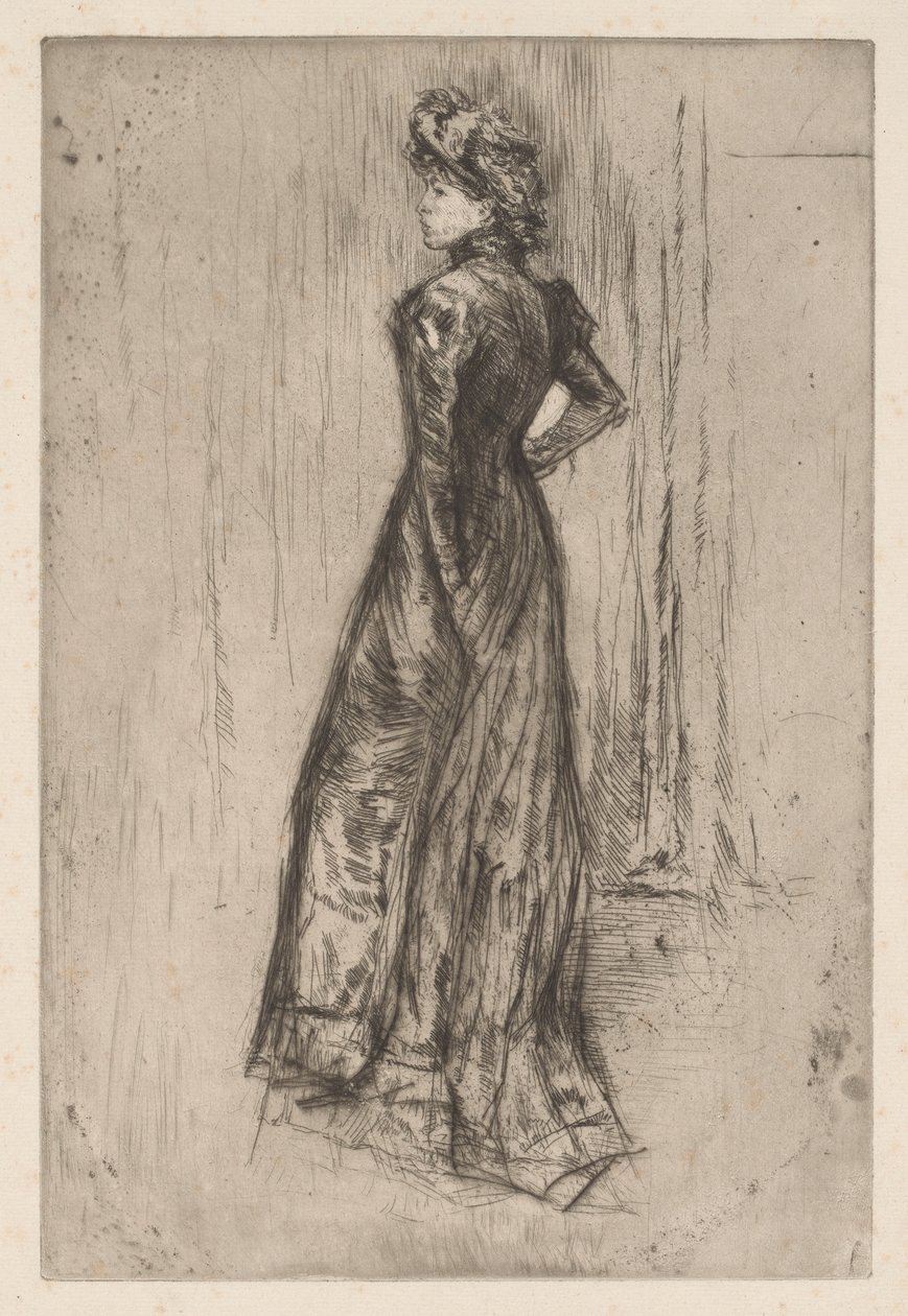 Maud, debout - James Abbott McNeill Whistler