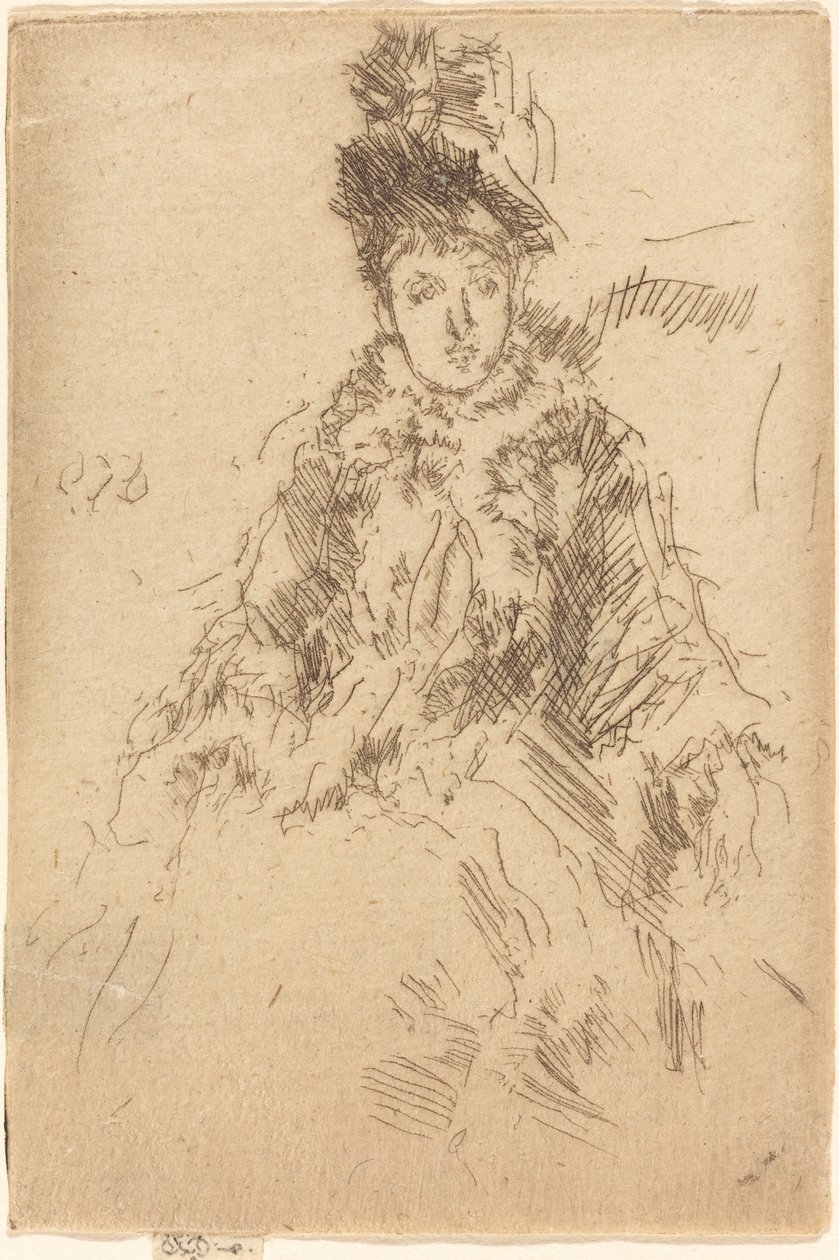 Mademoiselle Lenoir - James Abbott McNeill Whistler