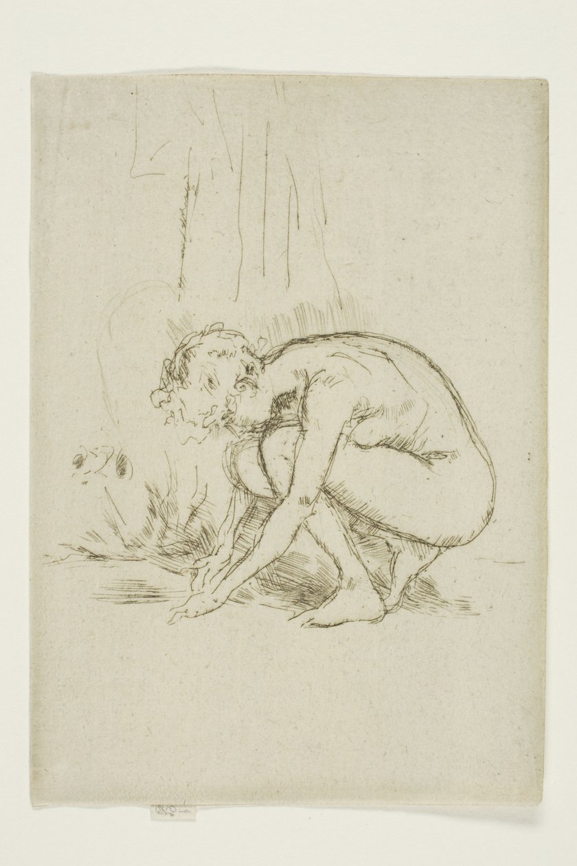 Modèle penché - James Abbott McNeill Whistler