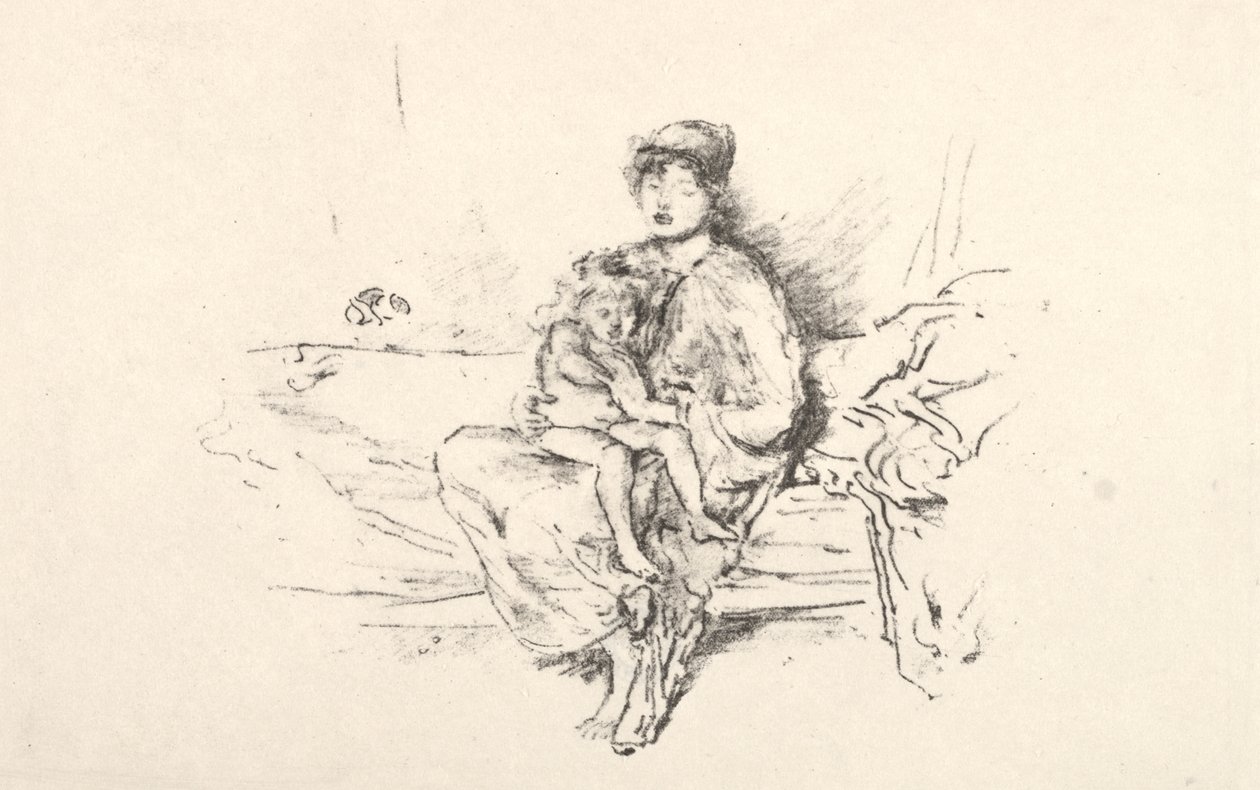 Mère et enfant, no 2 - James McNeill Whistler