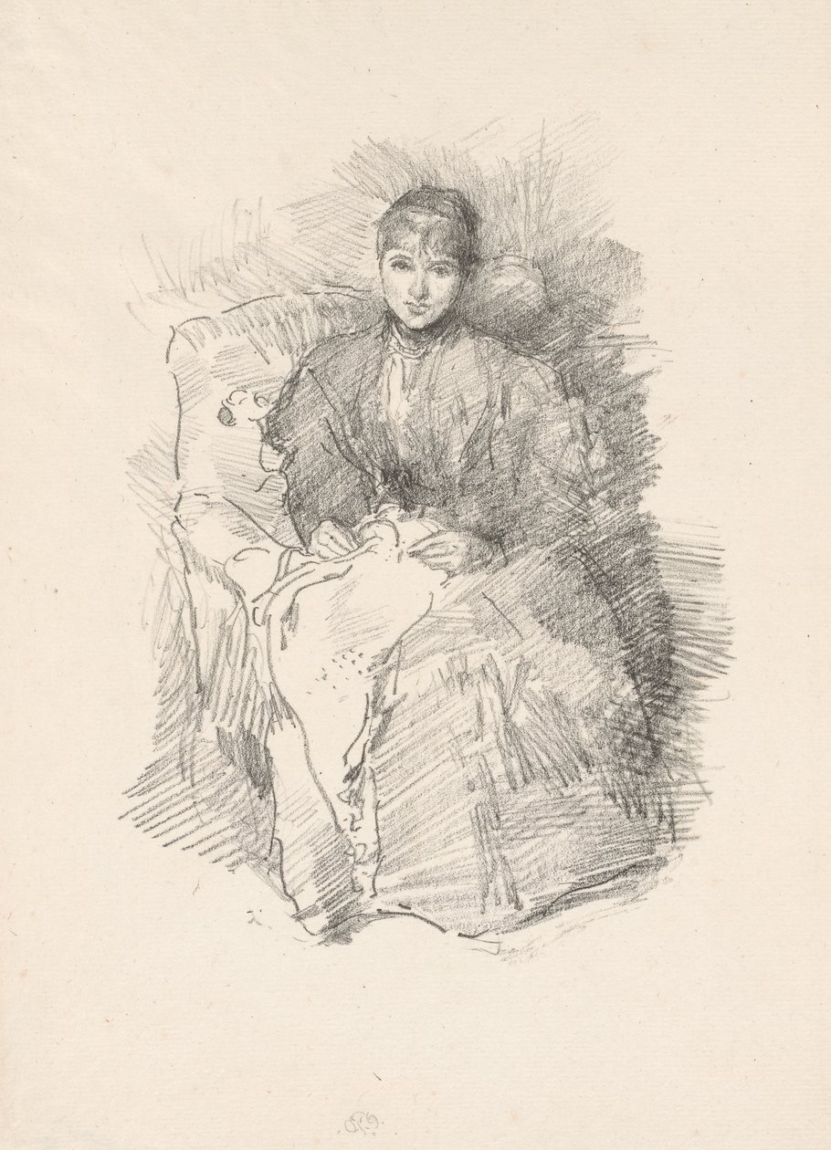 Broderie - James Abbott McNeill Whistler