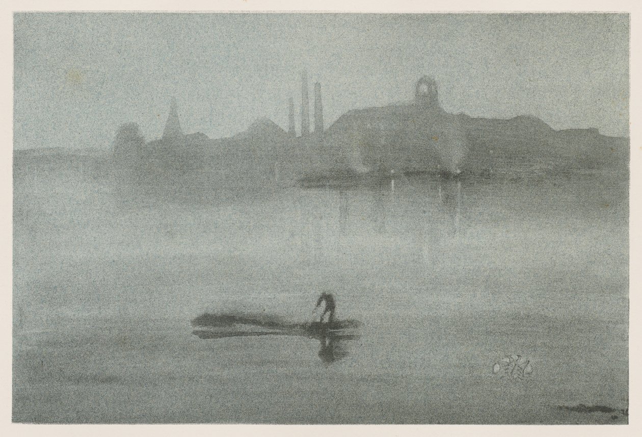 Nocturne : la rivière à Battersea - James McNeill Whistler