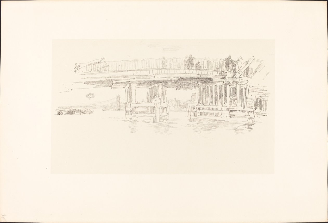 Vieux pont de Battersea - James Abbott McNeill Whistler
