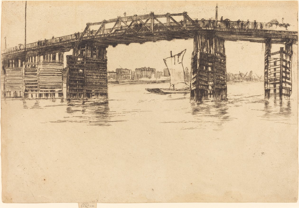 Vieux pont de Battersea - James Abbott McNeill Whistler