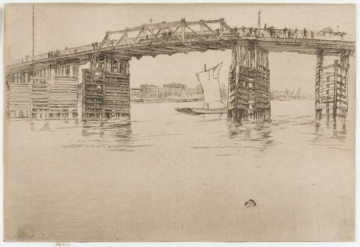 Vieux pont de Battersea - James Abbott McNeill Whistler