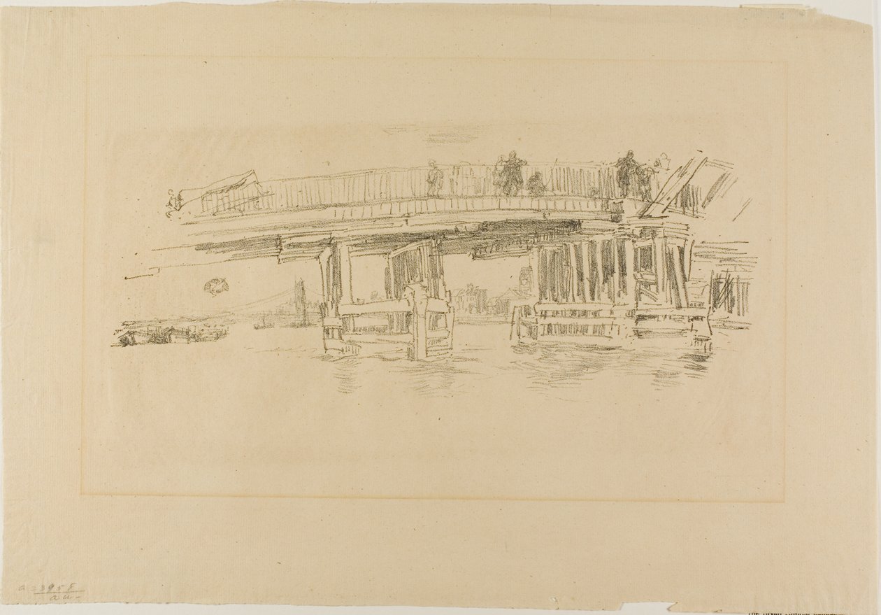 Vieux pont de Battersea - James McNeill Whistler