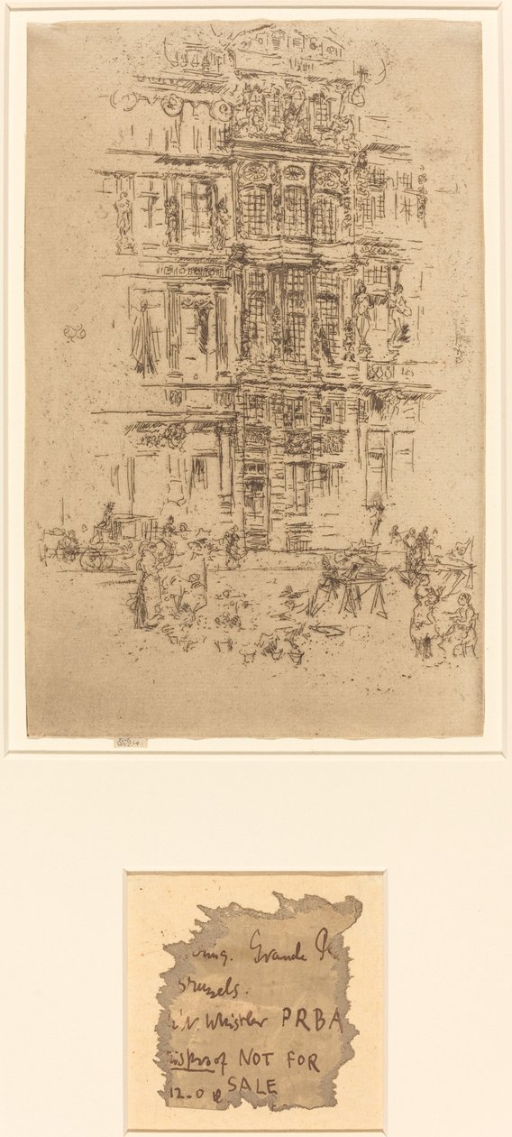 Palais, Bruxelles - James Abbott McNeill Whistler