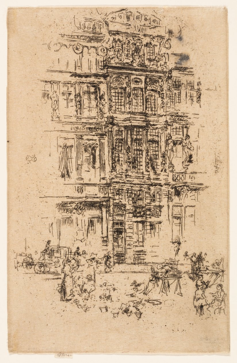 Palais, Bruxelles - James Abbott McNeill Whistler