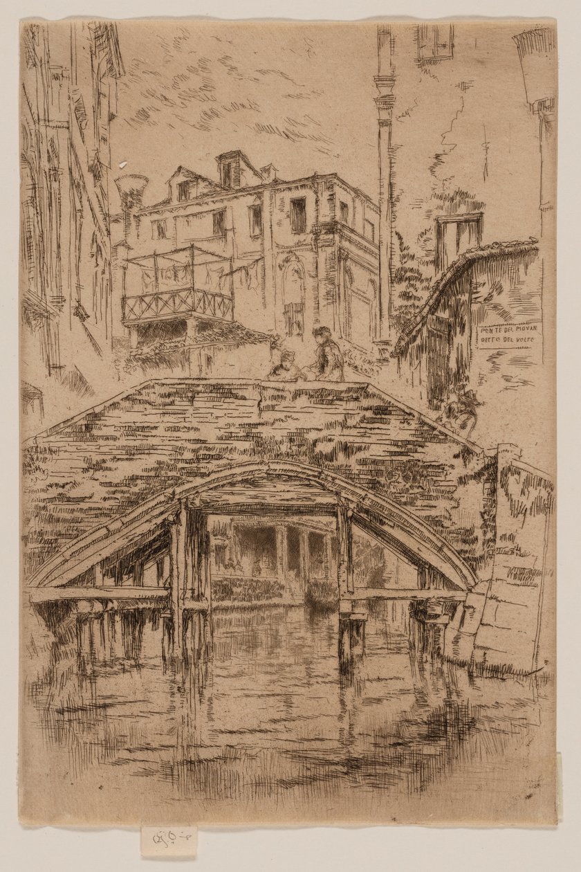 Ponte del Piovan - James Abbott McNeill Whistler