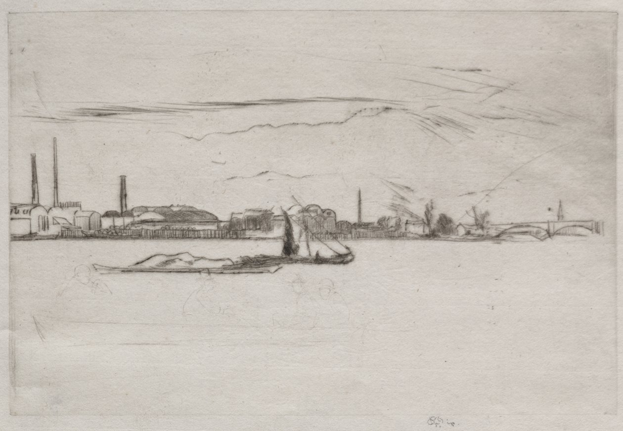 Atelier de fabrication de bougies Price - James McNeill Whistler