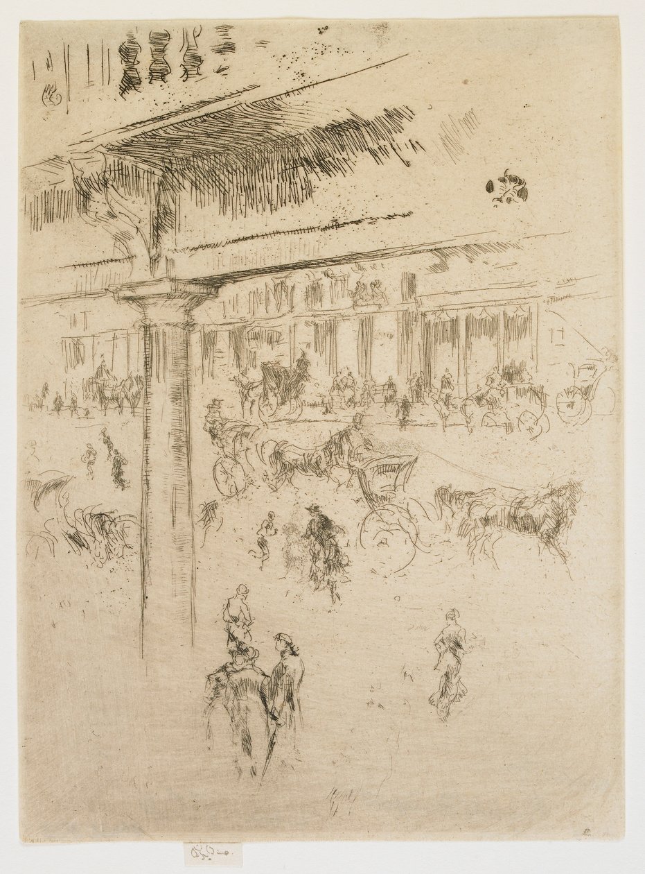 Quadrant du Régent - James Abbott McNeill Whistler