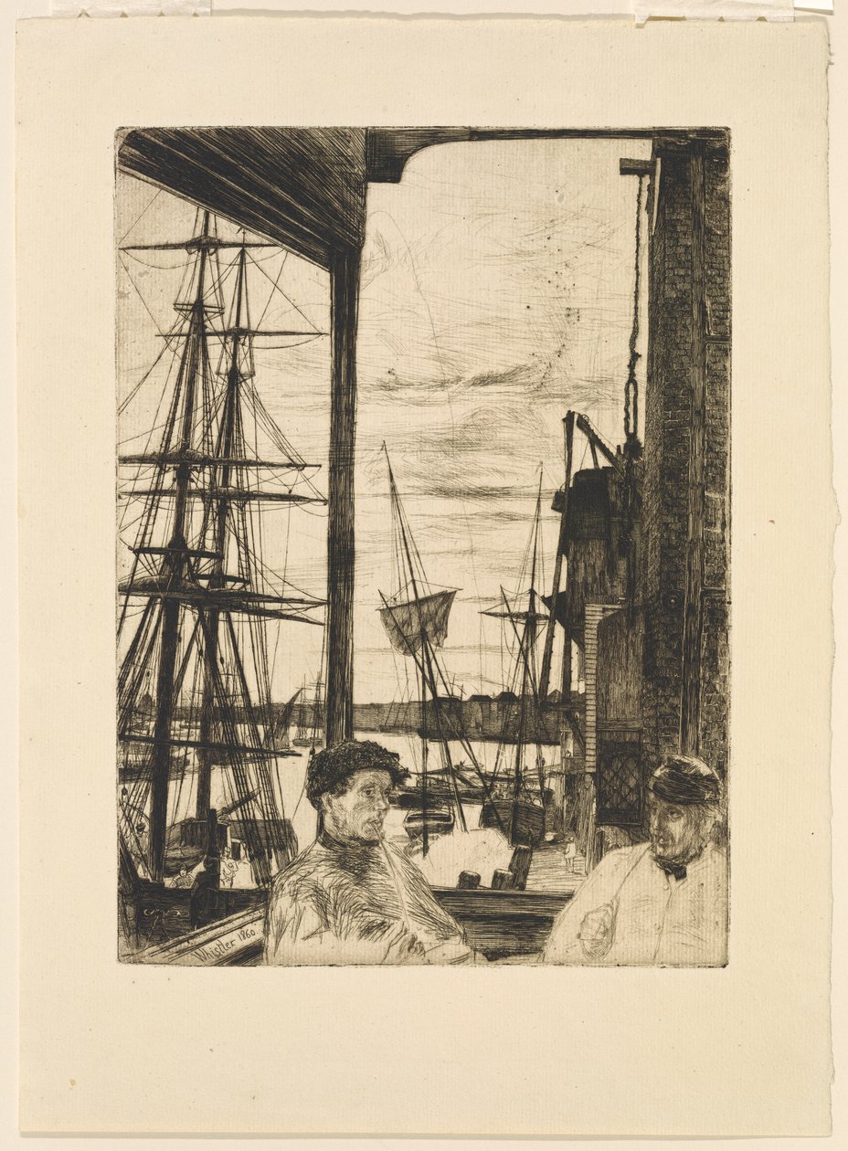 Rotherhithe - James Abbott McNeill Whistler