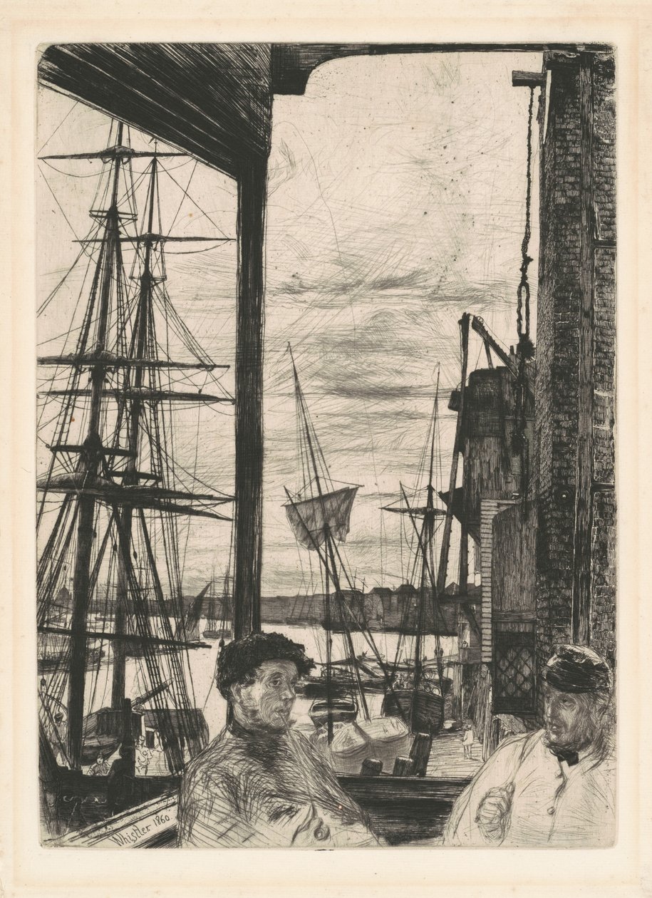 Rotherhithe - James Abbott McNeill Whistler