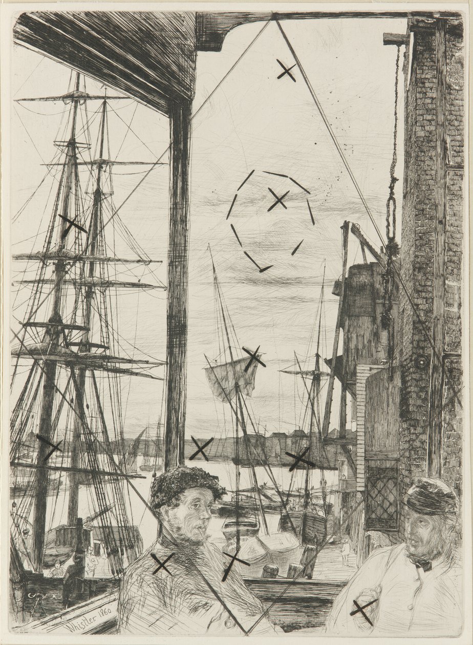 Rotherhithe - James Abbott McNeill Whistler
