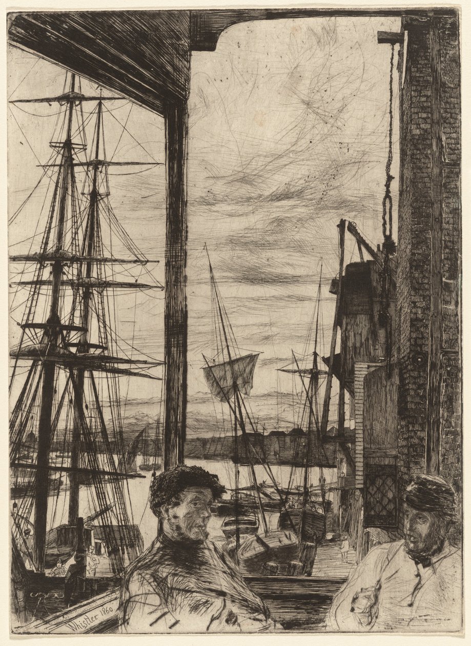 Rotherhithe - James McNeill Whistler
