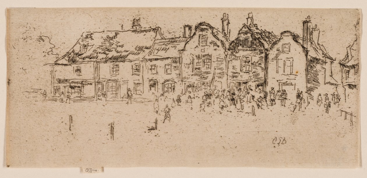 Armée du Salut, Sandwich - James Abbott McNeill Whistler