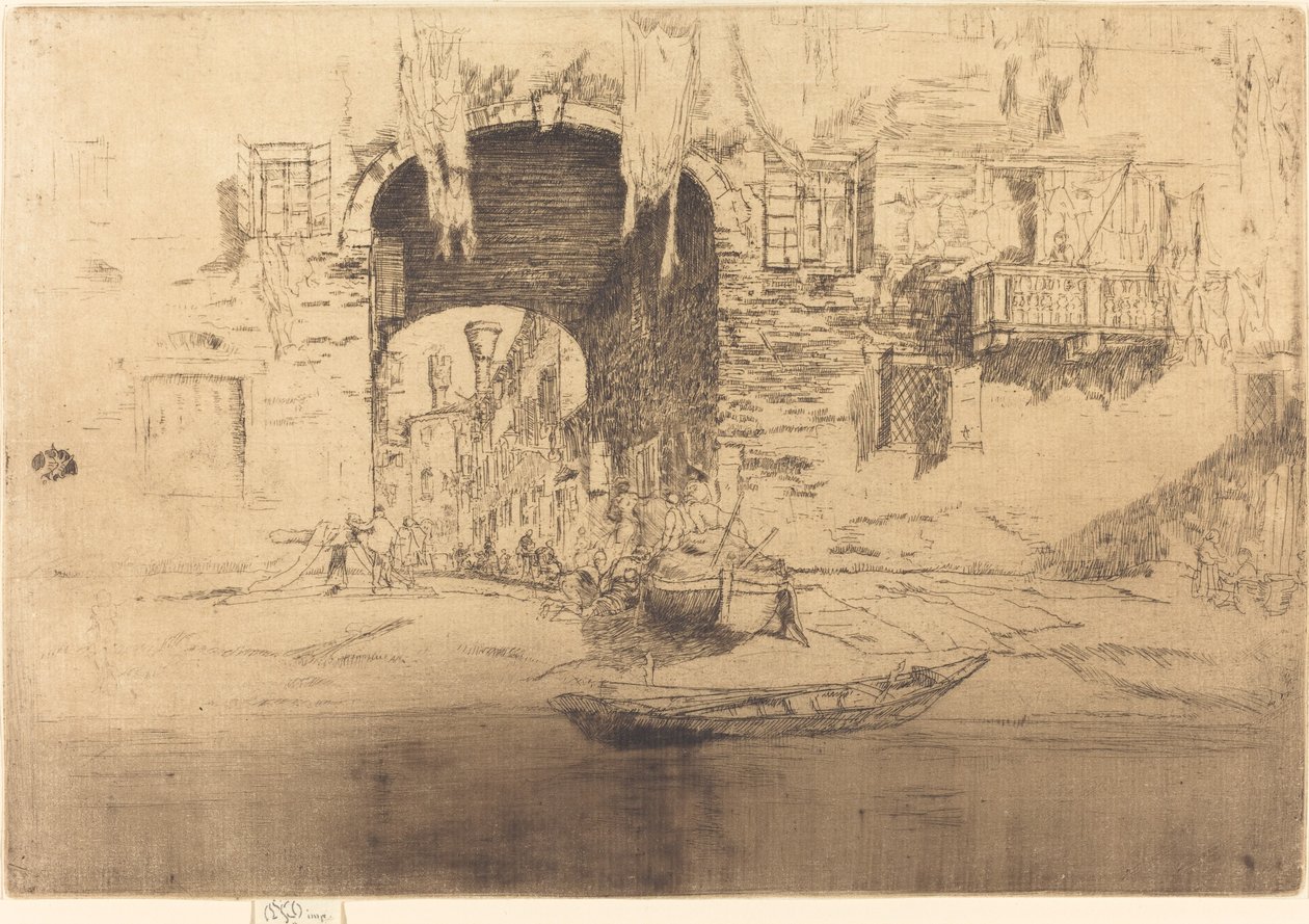 San Biagio - James Abbott McNeill Whistler