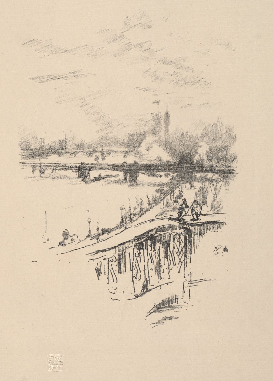Pigeons de Savoie - James McNeill Whistler