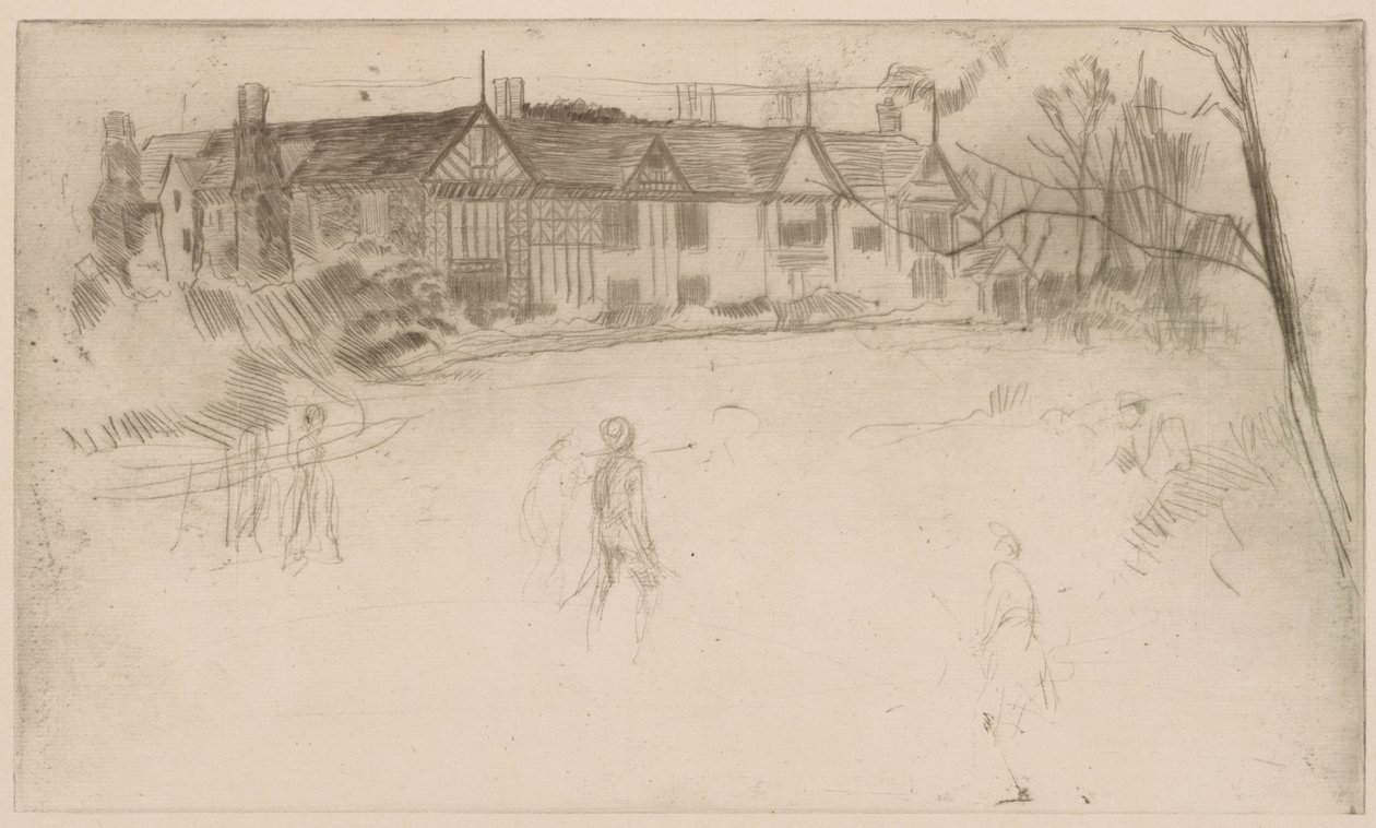 Speke Hall - James Abbott McNeill Whistler