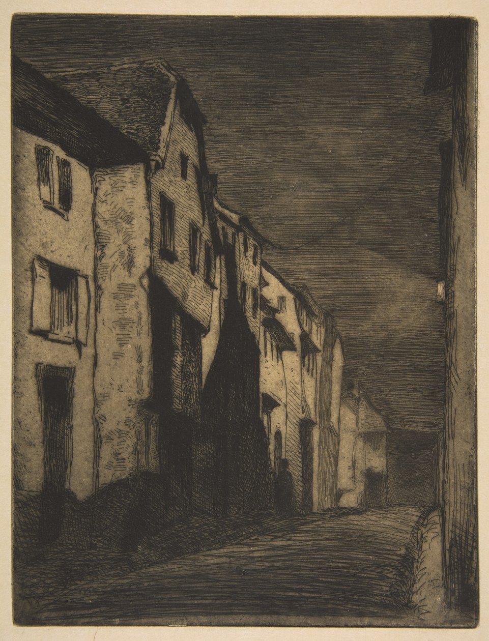 Rue de Saverne - James McNeill Whistler