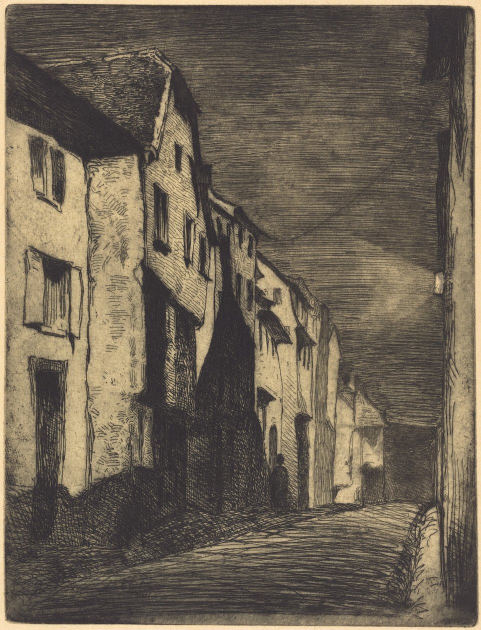 Rue à Saverne - James McNeill Whistler