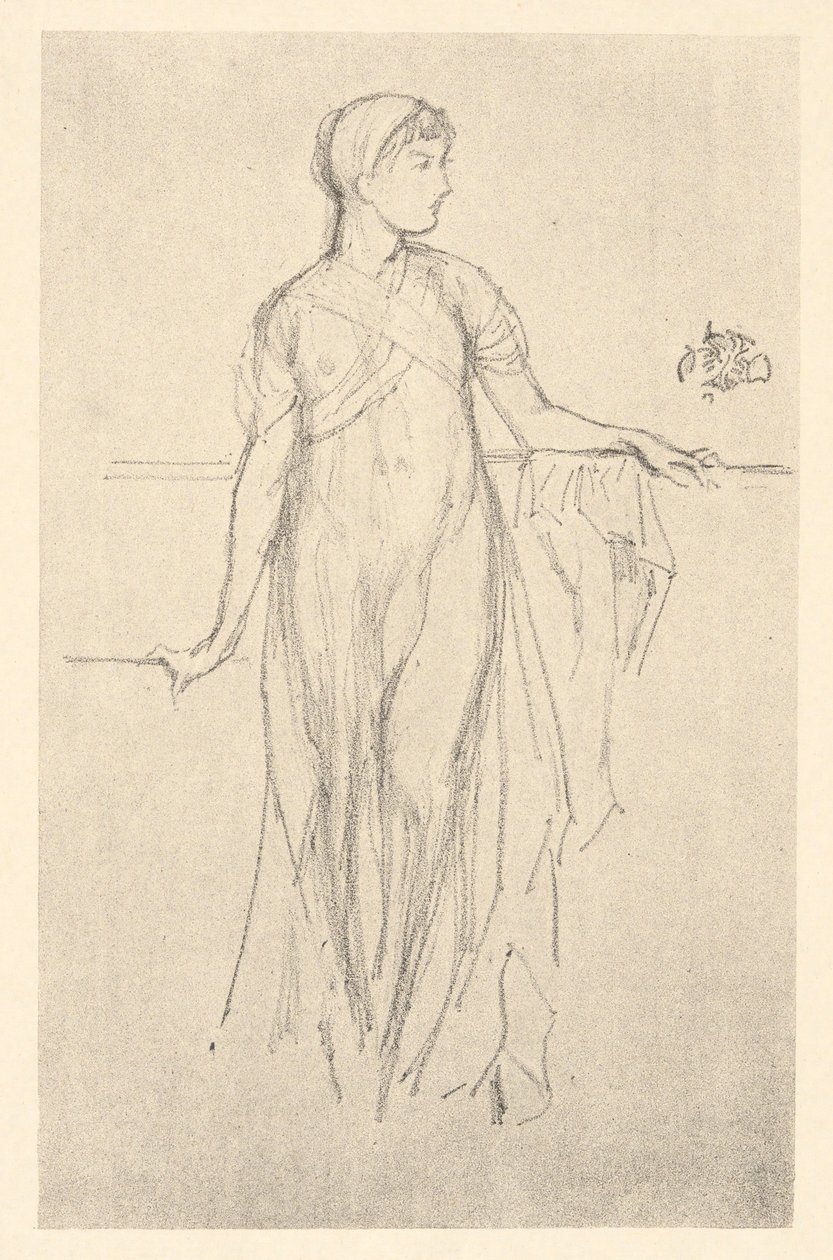 Étude, figure classique - James Abbott McNeill Whistler