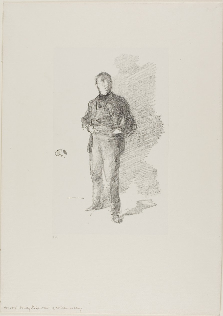 Étude n° 1 : M. Thomas Way - James Abbott McNeill Whistler