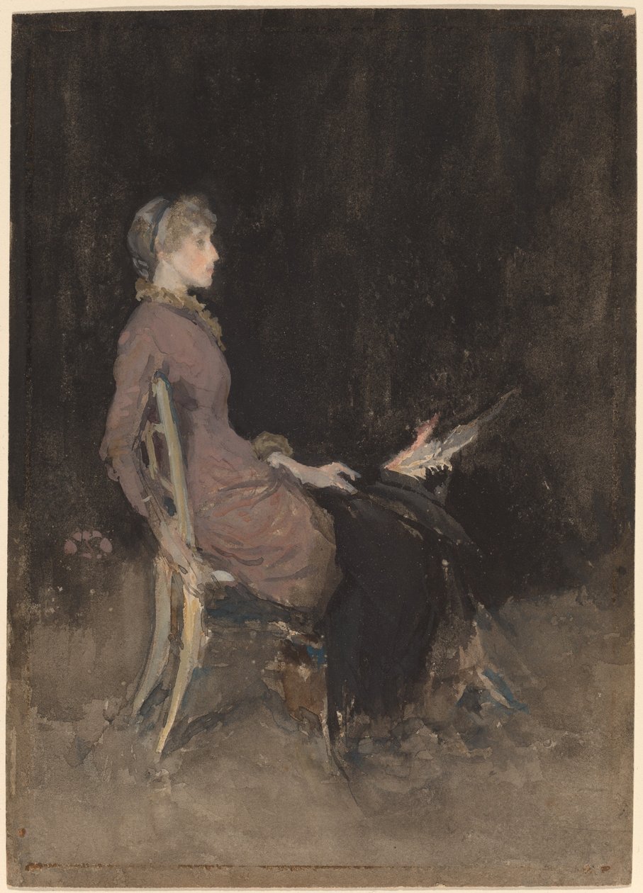 Étude en noir et or (Madge O
