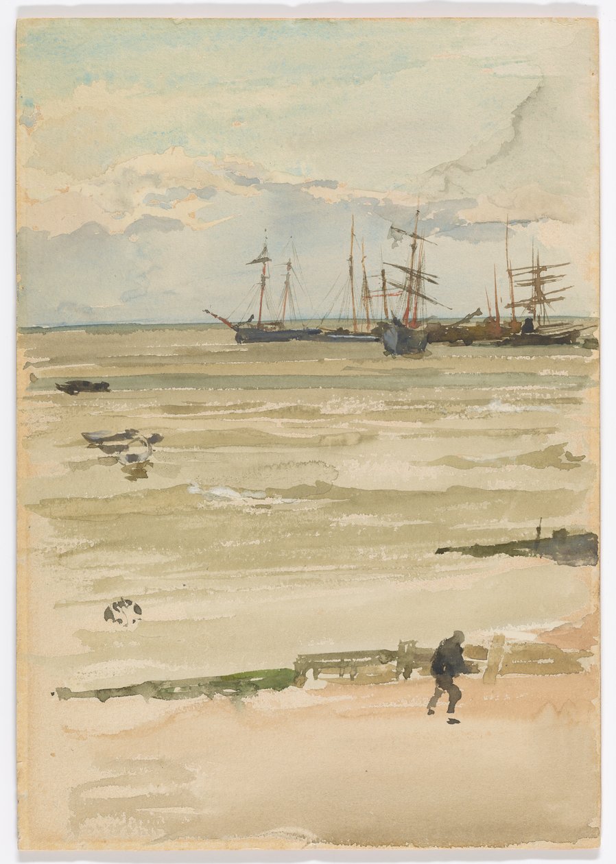 Le mouillage - James Abbott McNeill Whistler