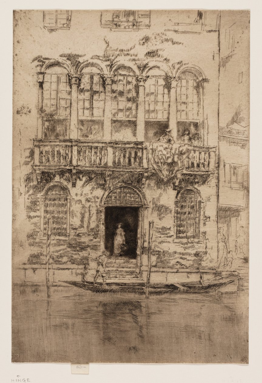 Le Balcon - James Abbott McNeill Whistler