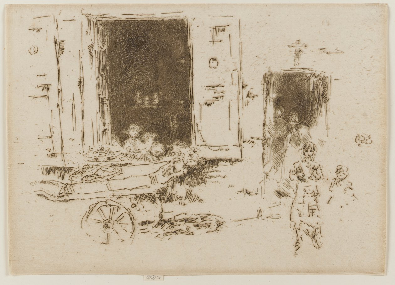 Le Barrow - Quartier des Marolles, Bruxelles - James Abbott McNeill Whistler