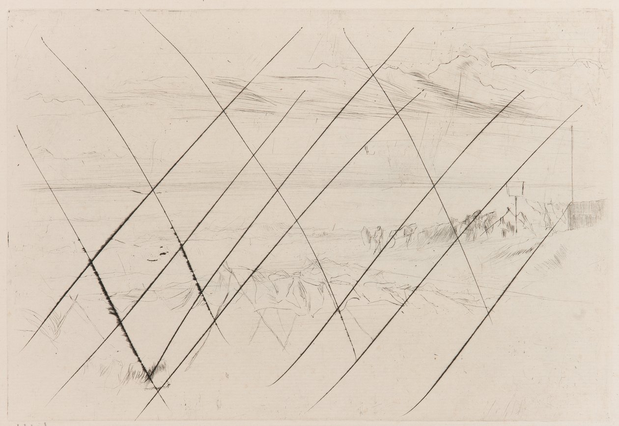 La Plage, Hastings - James Abbott McNeill Whistler