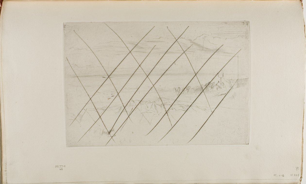 La Plage, Hastings - James Abbott McNeill Whistler