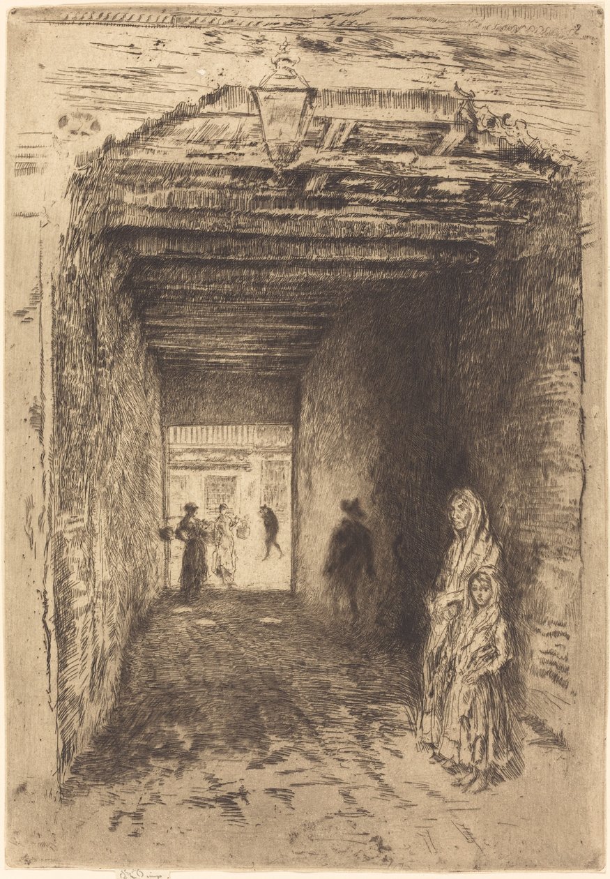 Les Mendiants - James Abbott McNeill Whistler