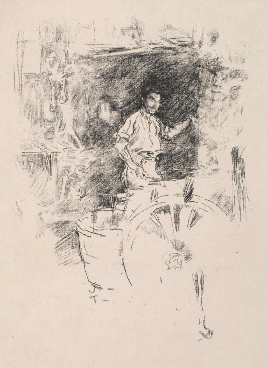Le forgeron - James McNeill Whistler