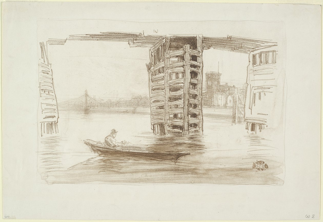 Le Grand Pont - James Abbott McNeill Whistler