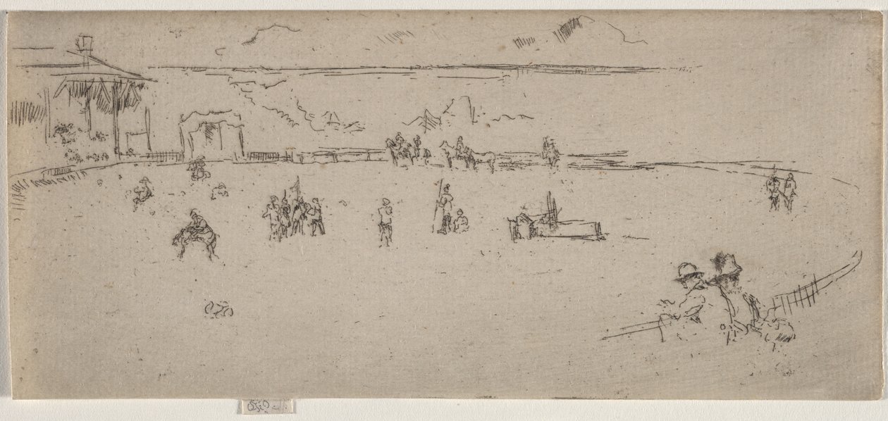 Le cheval qui rue - James McNeill Whistler