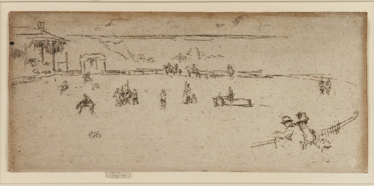 Le cheval sauvage du Far West - James Abbott McNeill Whistler