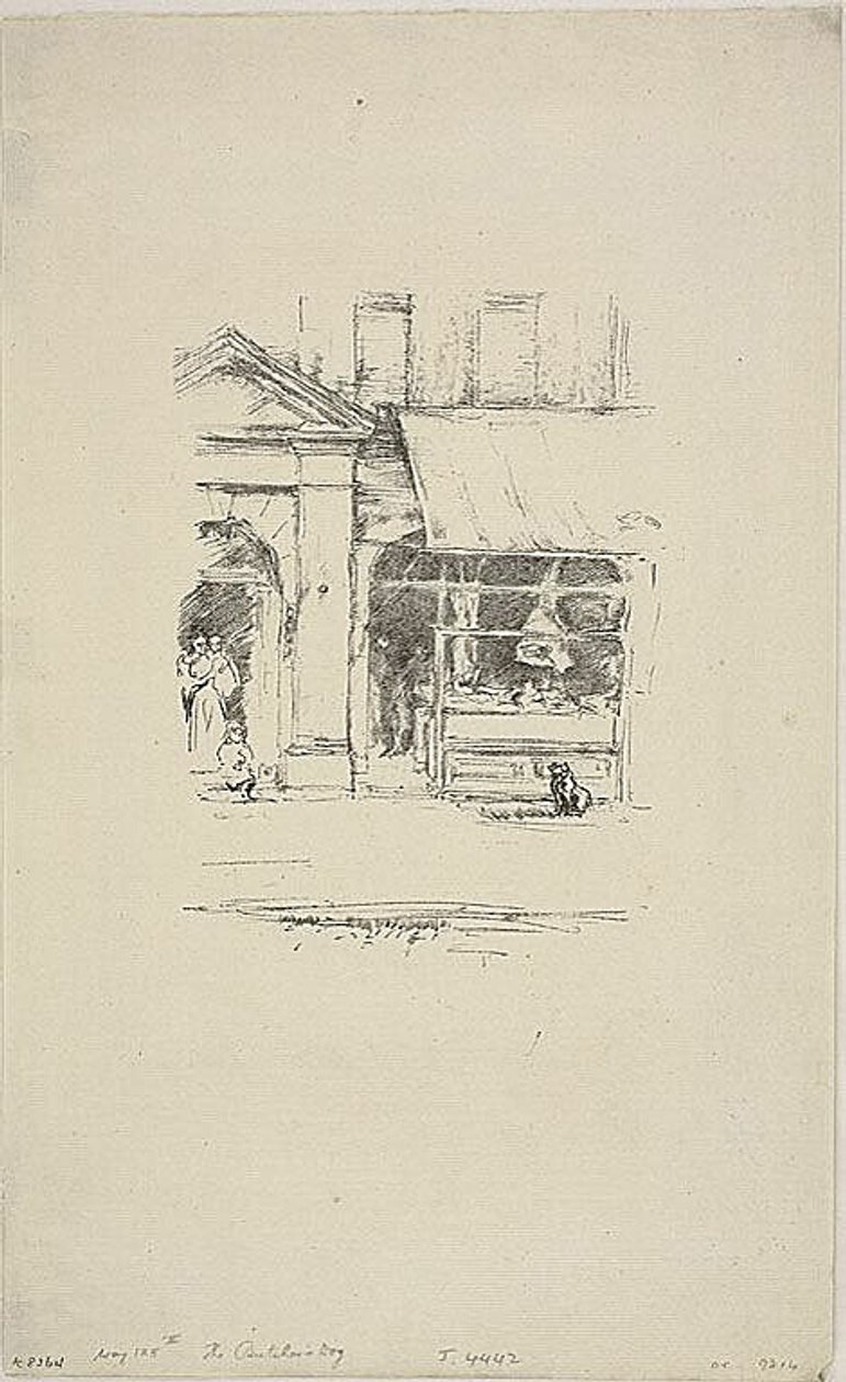 Le chien du boucher - James McNeill Whistler