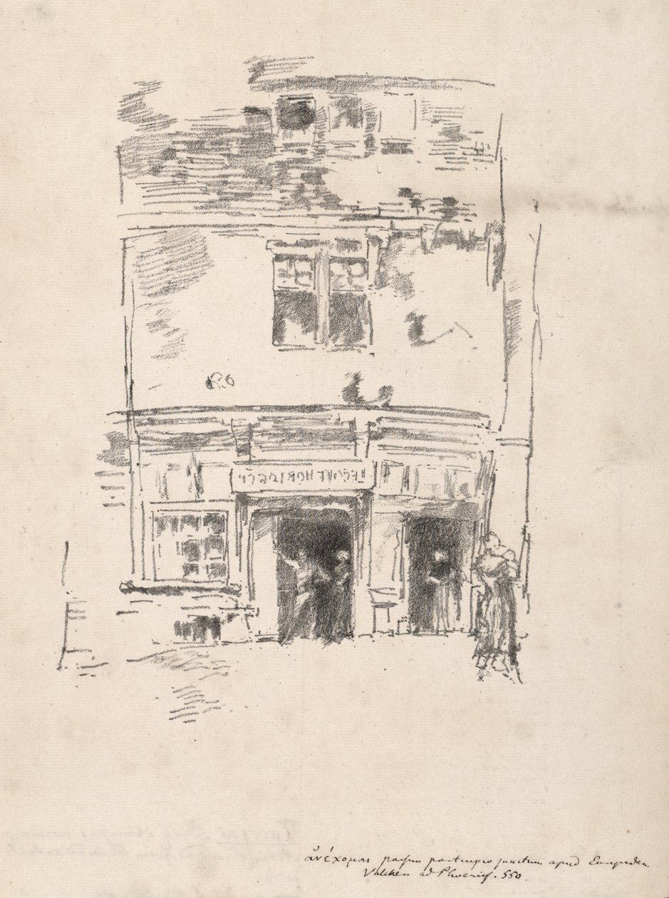 Les Horlogers, Paimpol - James McNeill Whistler
