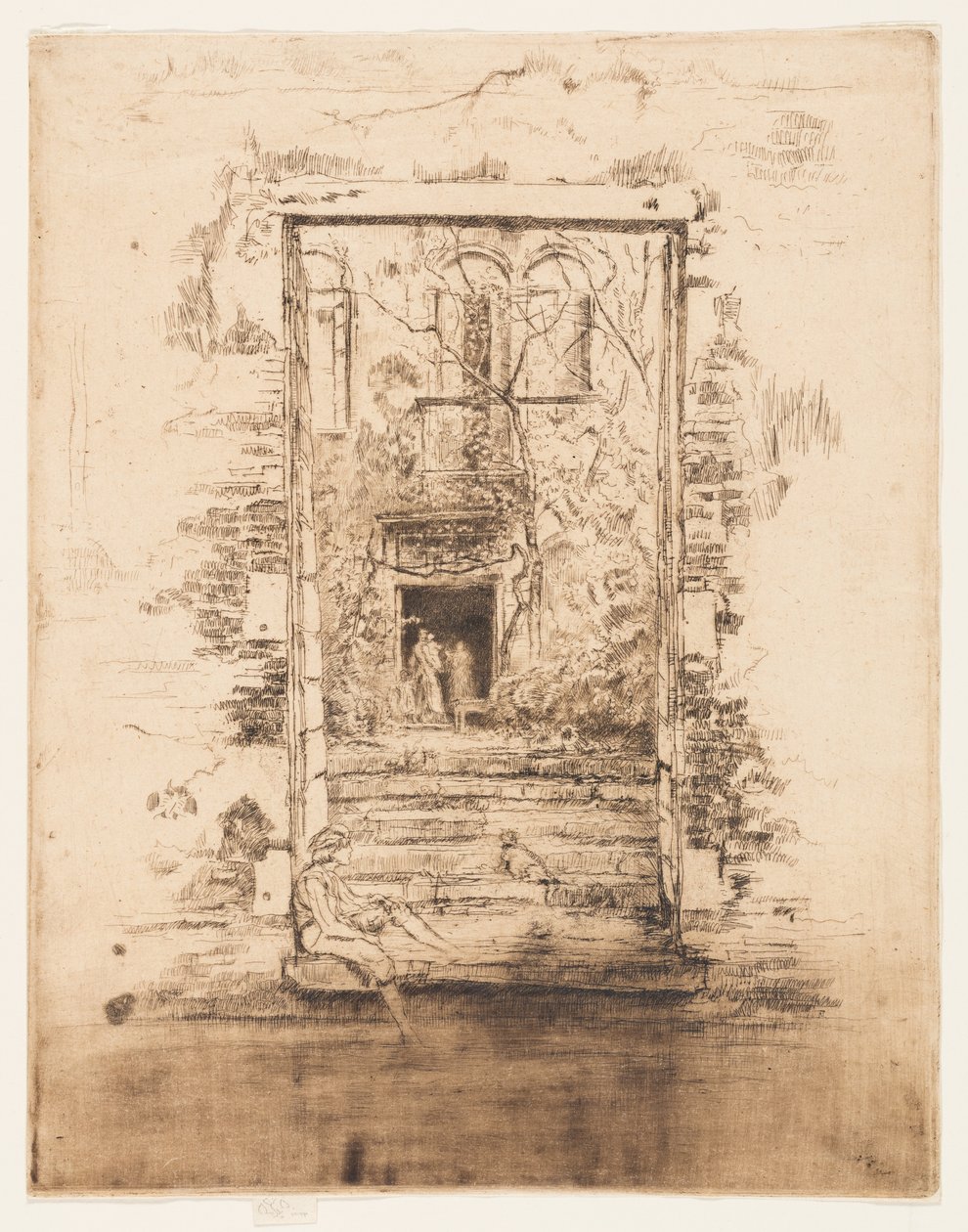 Le Jardin - James Abbott McNeill Whistler