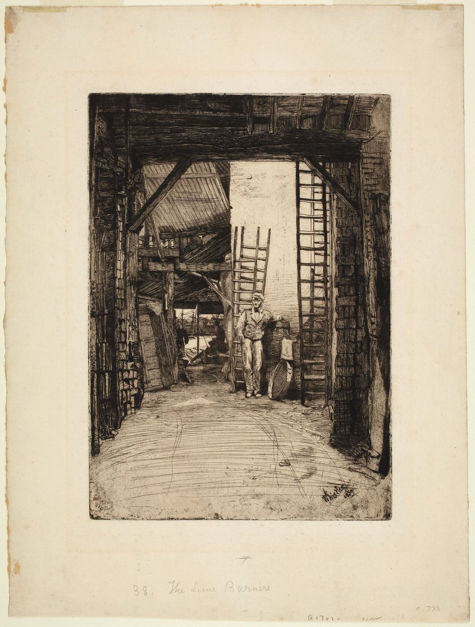 Le brûleur de chaux - James McNeill Whistler